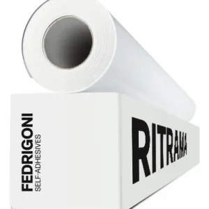 8558 RITRAMA PVC ADHESIVO BLANCO BRILLANTE EXTRA FUERTE 1,05 x 50 Mts
